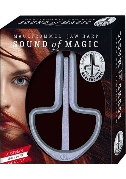 ARTNR10033 Maultrommel Jaw Harp 8 Silver (Ağız Kopuzu : 74MM)