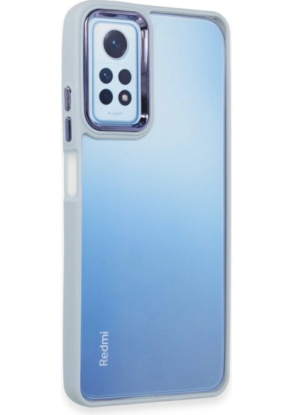 Xiaomi Redmi Note 12 Pro 4g Kılıf Dora Kapak - Sierra Blue Ynsmr