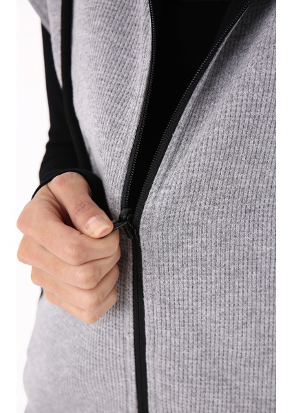 Impact Reversible Kadın Çift Taraflı Yelek Gri