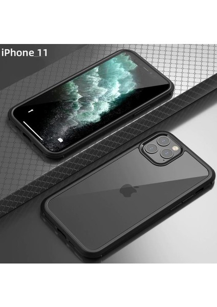 iPhone 11 Pro Max Kılıf Ön Arka Tam Kapatan Premium 360 Tam Koruma Lüx Kapak