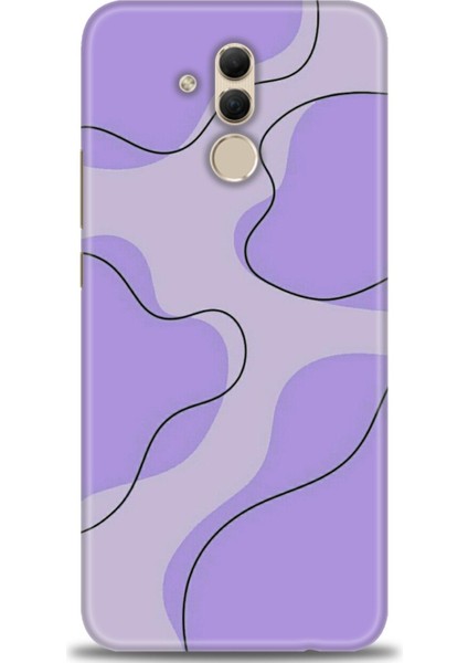Huawei Mate 20 Lite Kılıf Hd Baskılı Kılıf + Seramik Tam Kaplayan Ekran Koruyucu 176
