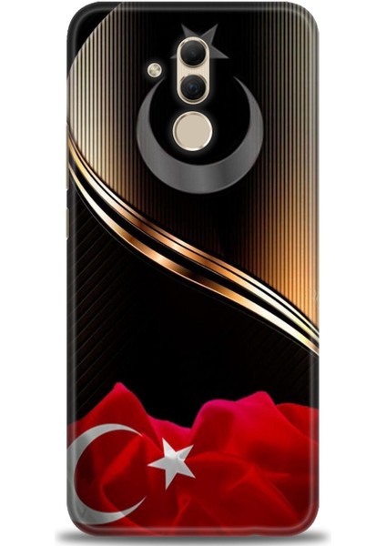 Huawei Mate 20 Lite Kılıf Hd Baskılı Kılıf + Seramik Tam Kaplayan Ekran Koruyucu 33