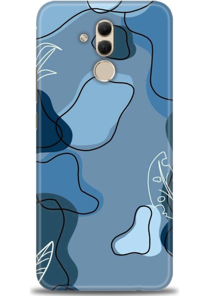 Huawei Mate 20 Lite Kılıf Hd Baskılı Kılıf + Seramik Tam Kaplayan Ekran Koruyucu 172
