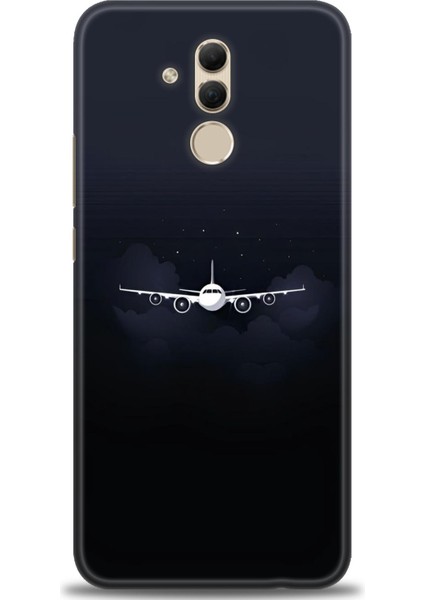 Huawei Mate 20 Lite Kılıf Hd Baskılı Kılıf + Seramik Tam Kaplayan Ekran Koruyucu 381