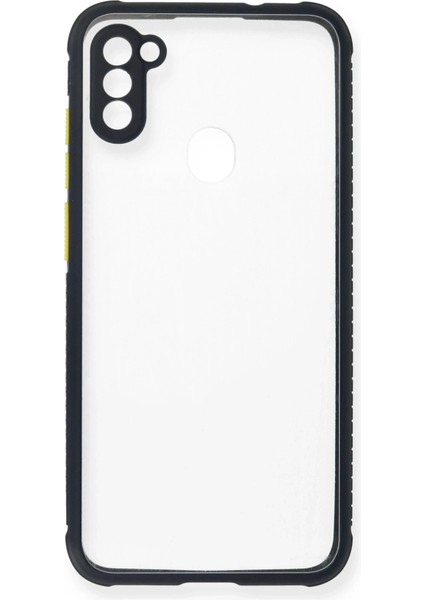Samsung Galaxy A11 Kılıf Miami Şeffaf Silikon - Lacivert Ynsmr fiyatları