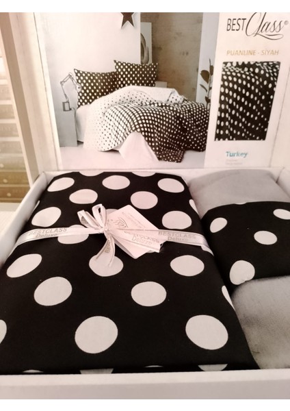 Nevresim Takımı -Çift Kişilik - %70 Pamuk % 30 Polyester Nevresim Seti