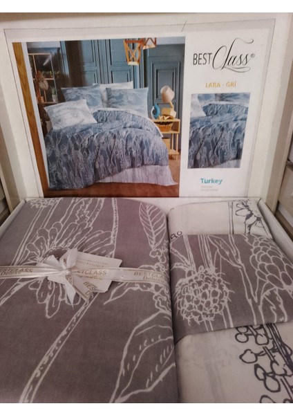Nevresim Takımı -Çift Kişilik - %70 Pamuk % 30 Polyester Nevresim Seti