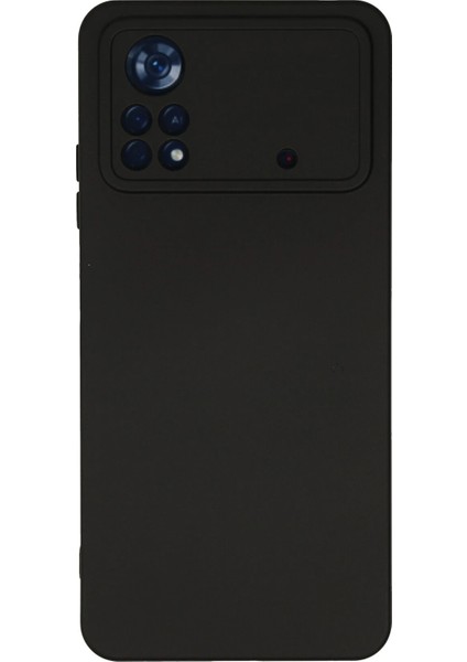 Xiaomi Poco X4 Pro 5g Kılıf Nano Içi Kadife Silikon - Siyah Ynsmr