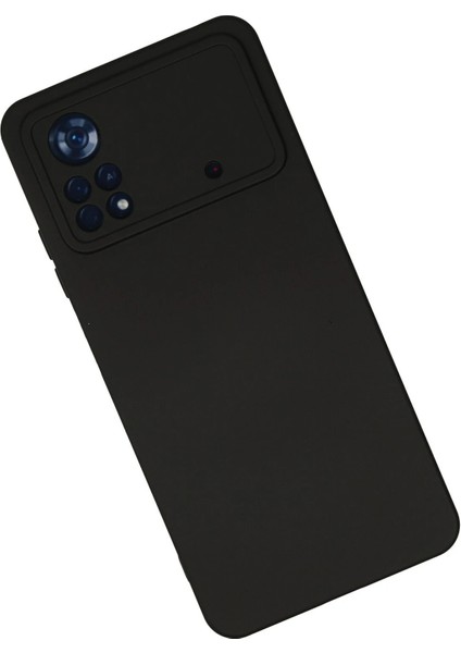 Xiaomi Poco X4 Pro 5g Kılıf Nano Içi Kadife Silikon - Siyah Ynsmr