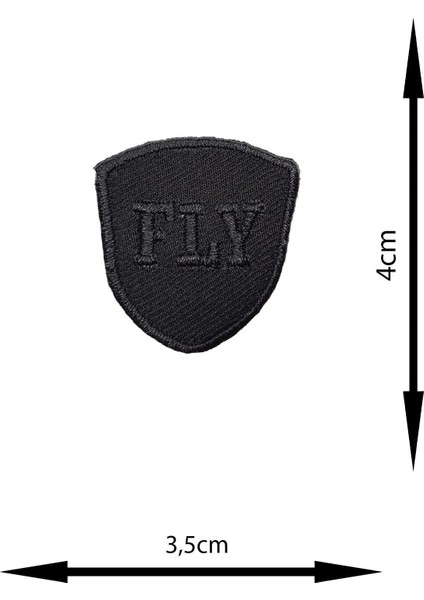 Ütü ile Yapışan Arma - Patch - Delik Yama Set-2 Modeli Siyah (4'lü Set) modelleri