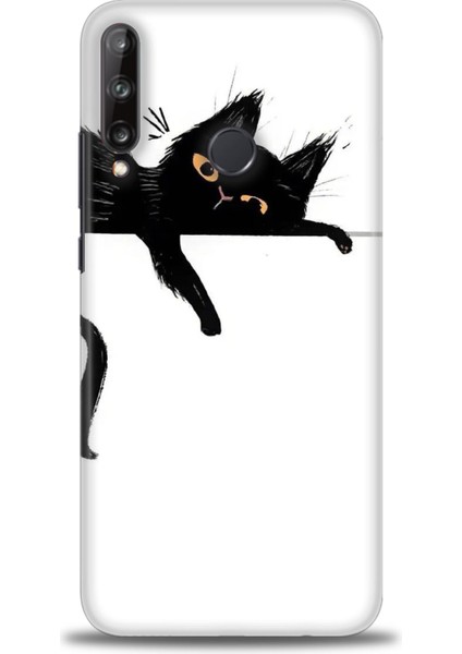 Huawei P40 Lite E Kılıf Hd Baskılı Kılıf + Seramik Tam Kaplayan Ekran Koruyucu 63