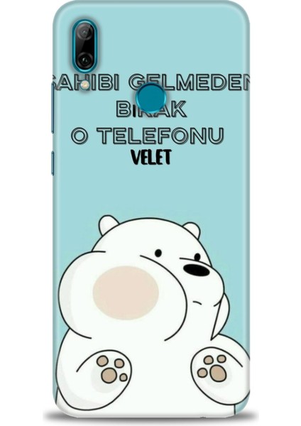 Huawei P Smart 2019 Kılıf Hd Baskılı Kılıf + Seramik Tam Kaplayan Ekran Koruyucu 160