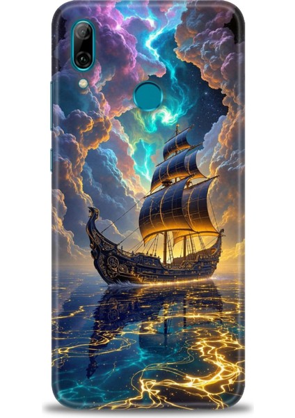 Huawei P Smart 2019 Kılıf Hd Baskılı Kılıf + Seramik Tam Kaplayan Ekran Koruyucu 233