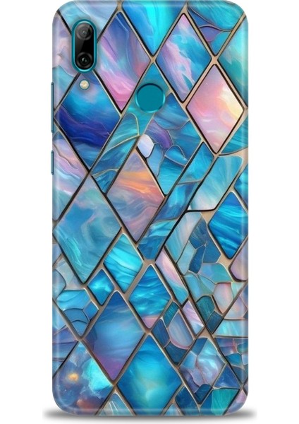 Huawei P Smart 2019 Kılıf Hd Baskılı Kılıf + Seramik Tam Kaplayan Ekran Koruyucu 338