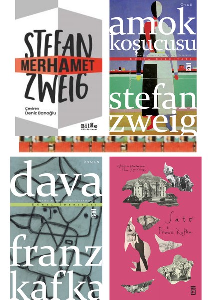 Merhamet, Amok Koşucusu, Dava,şato (4kitap)
