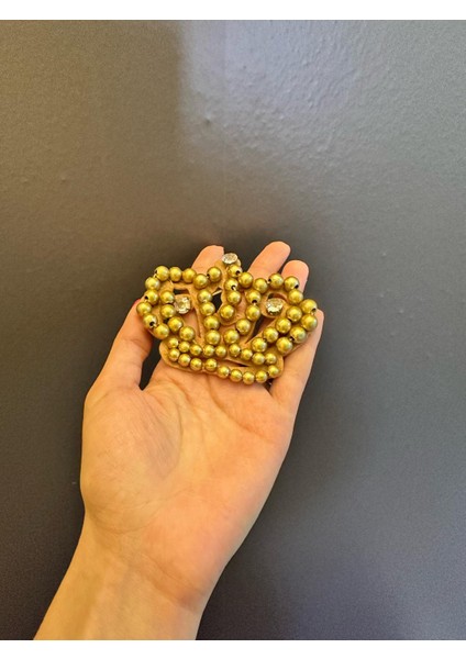 9x7 cm Sarı Boncuk Işleme Taç Arma Dikiş Aplike fırsatları