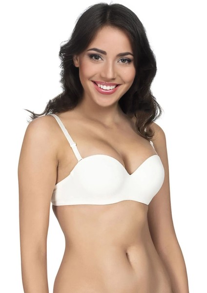 Strapless Dolgulu Micro Tulum Sütyen 1110P