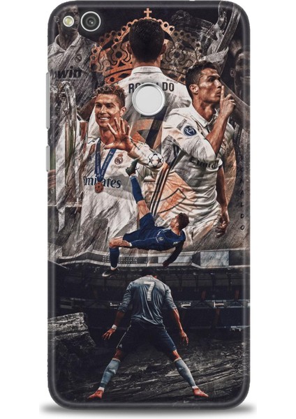 Huawei P9 Lite 2017 Kılıf Hd Baskılı Kılıf + Seramik Tam Kaplayan Ekran Koruyucu 10