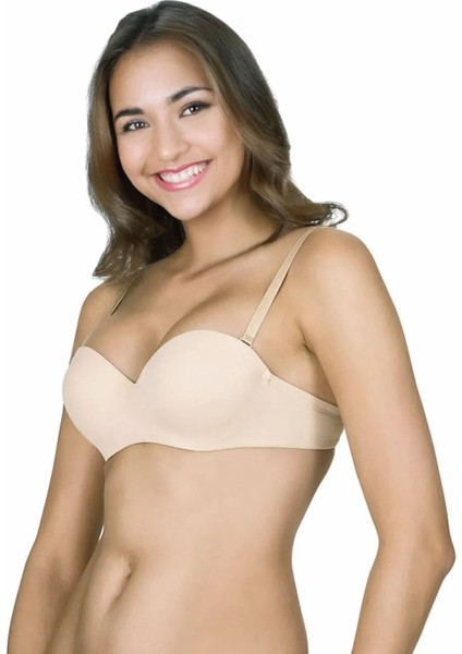 Strapless Dolgulu Micro Tulum Sütyen 1110P