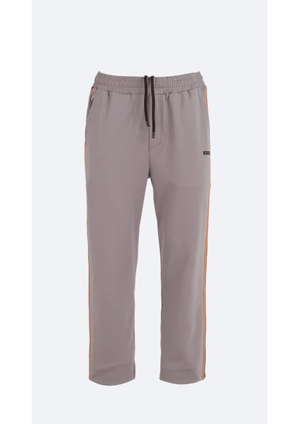 Isaora Şerit Detaylı Streç Relaxed Fit Normal Bel Düz Paça Jogger Pantolon Erkek Pantolon M24S5404 Nrd