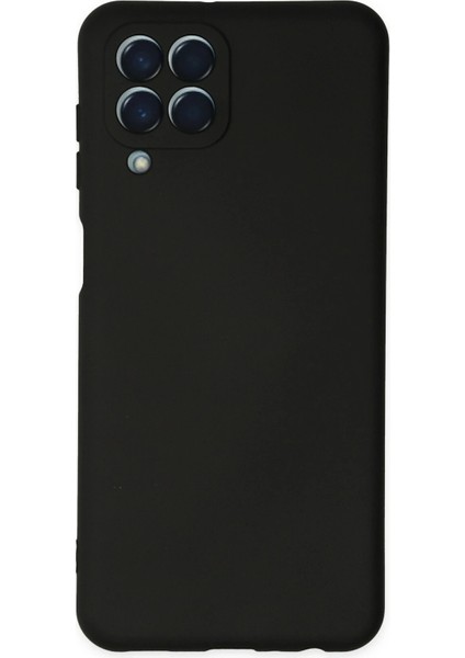 Samsung Galaxy M33 Kılıf Nano Içi Kadife Silikon - Siyah Ynsmr