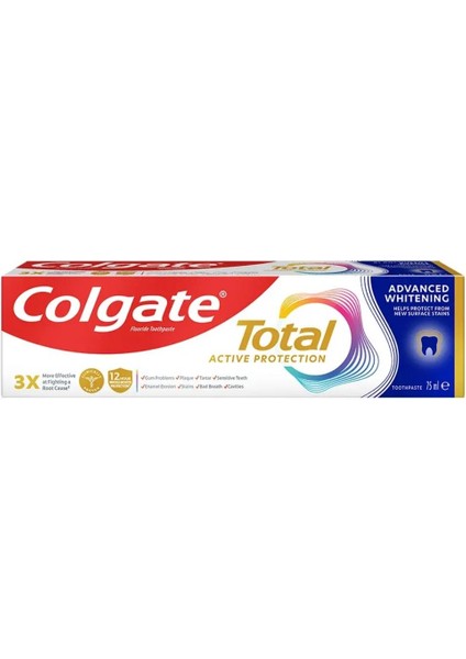 Total Gelişmiş Beyazlık 75 ml