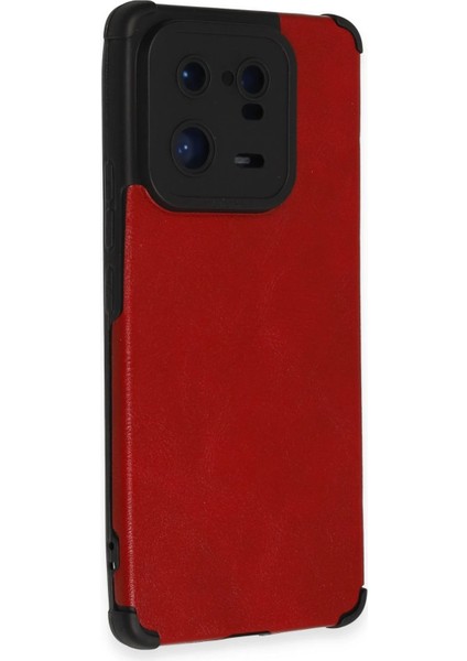 Xiaomi Mi 13 Pro Kılıf Loop Deri Silikon - Kırmızı Ynsmr fiyatları