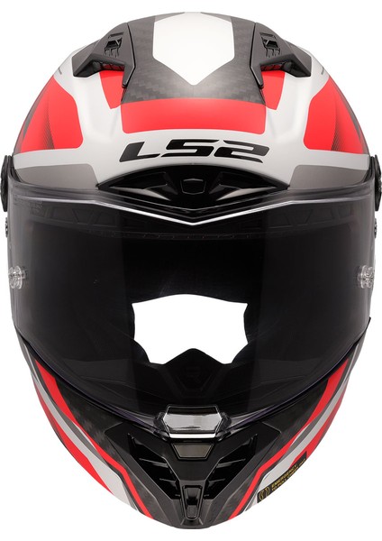 Thunder Karbon Gp Aero Raute Beyaz-Kırmızı Kask modelleri