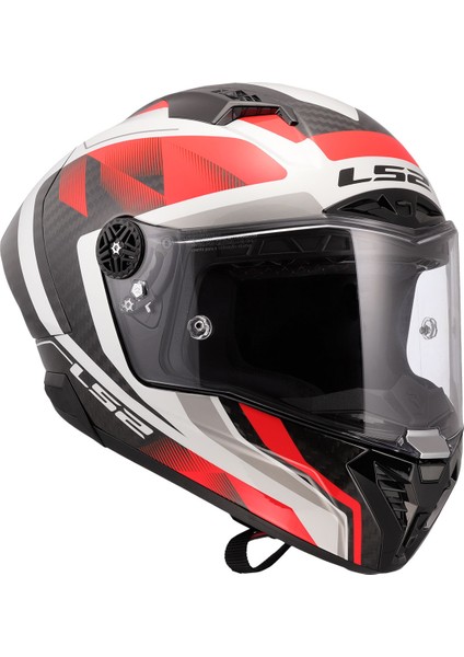 Thunder Karbon Gp Aero Raute Beyaz-Kırmızı Kask fırsatları