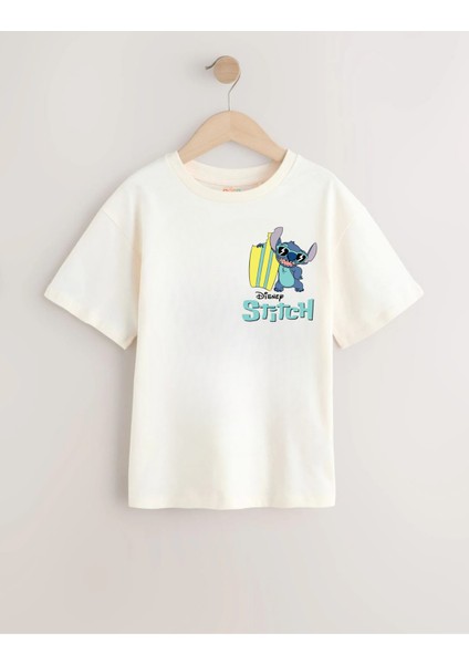 Stitch Özel Tasarım Pamuklu Tişört