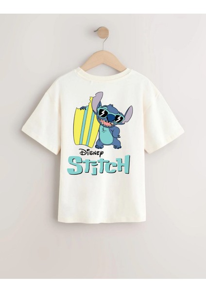 Stitch Özel Tasarım Pamuklu Tişört