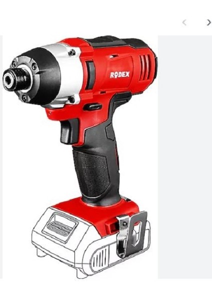 Akülü Darbeli Vidalama 0-2400 Rpm 180NM 20V Bmc