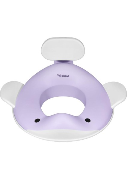 Balina Tasarımlı Çocuk Klozet Adaptörü Kaymaz, Ergonomik, Zararsız Malzeme