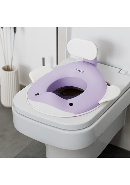 Balina Tasarımlı Çocuk Klozet Adaptörü Kaymaz, Ergonomik, Zararsız Malzeme fiyatları
