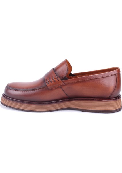 DMA78-20823 Taba Ortopedik Klasik Spor Erkek Deri Ayakkabı modelleri