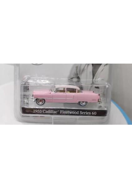 Elvis 1955 Cadillac Fleetwood Series 60 Pembe Model Araba