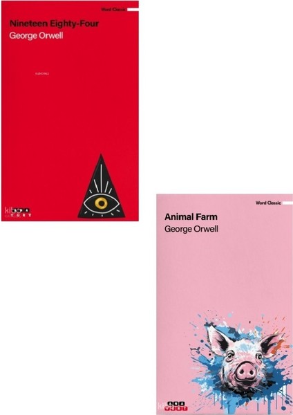 George Orwell Ingilizce Romanlar (2 Kitap)