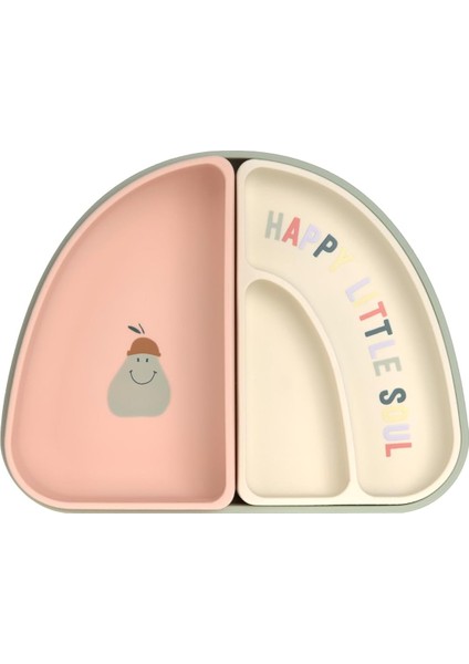 Happy Fruits Silikon Mama Takımı Kaymaz, Mikrodalga Uyumlu, 3 Parça