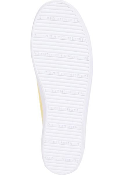 Vulc Canvas Lace Up Sneak Sarı Kadın Sneaker