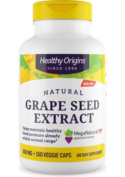 Meganatural Bp- Grape Seed Extract 300 mg 150 Veggie Capsules