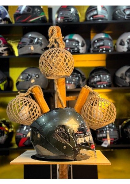 JK526GÜNEŞVİZÖRLÜYARIM Yazlık Kask fiyatları