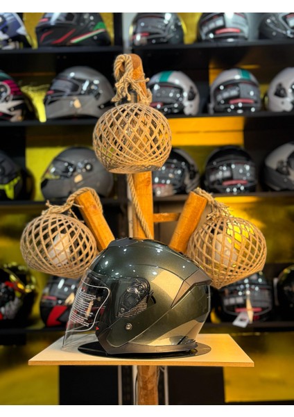 JK526GÜNEŞVİZÖRLÜYARIM Yazlık Kask modelleri