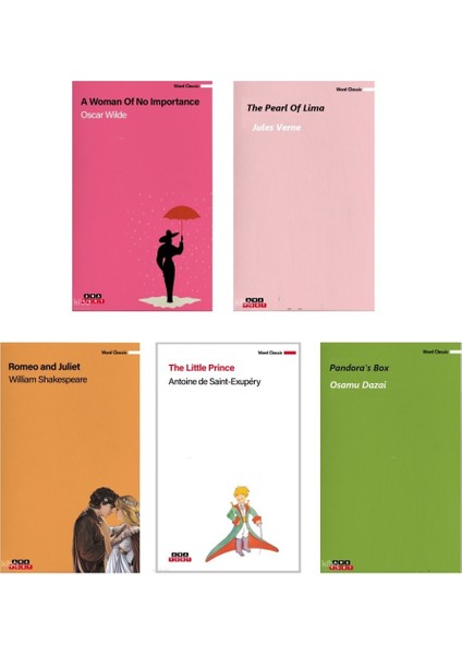 Ingilizce Romanlar Seti (5 Kitap)