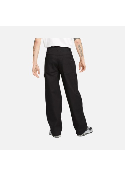 Life Carpenter Cotton Twill Erkek Siyan Pamuklu Bol Paça Pantolon FB7198-010 fiyatları