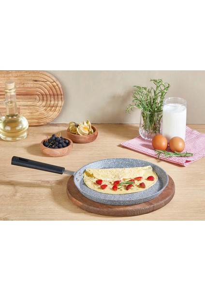Yanmaz Yapışmaz Krep Tavası 24 cm