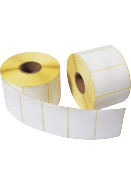 Termal Barkod Etiketi -20X40MM-1000 Sarım -1 Sarım