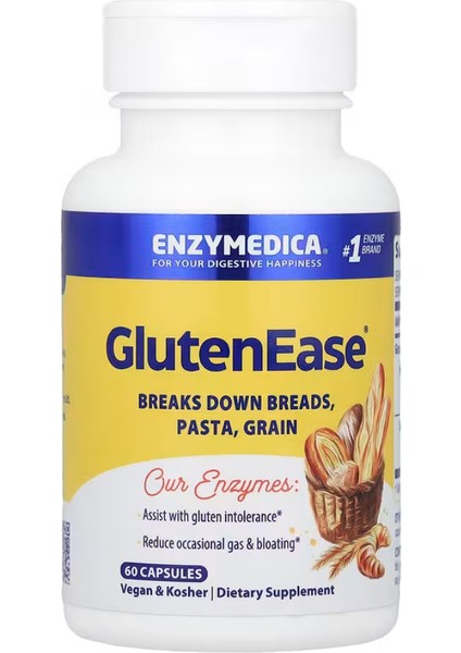 Glutenease®, 60 Capsules