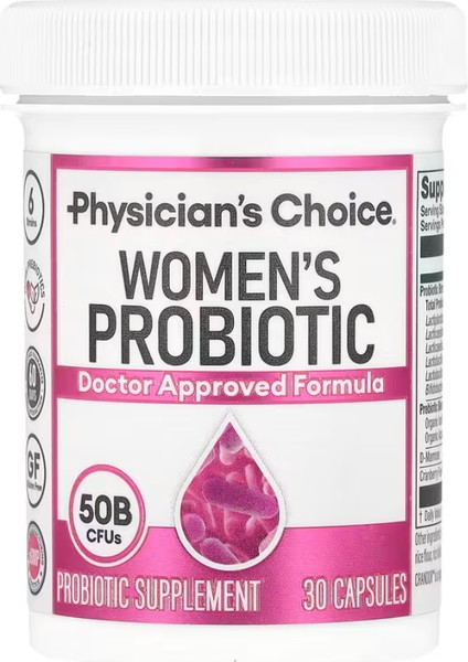 Women's Probiotic, 50 Billion Cfus, 30 Capsules