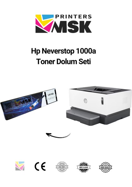 Hp Neverstop 1000A Toner Dolum Seti fiyatları
