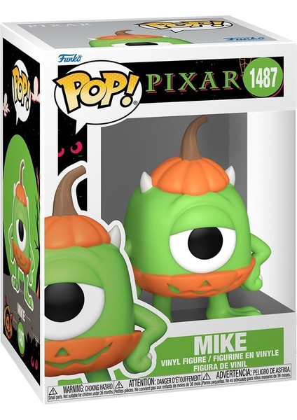 Pop! Disney: Pixar Cadılar Bayramı, Mike Wazowski Figürü, Vinil Koleksiyon